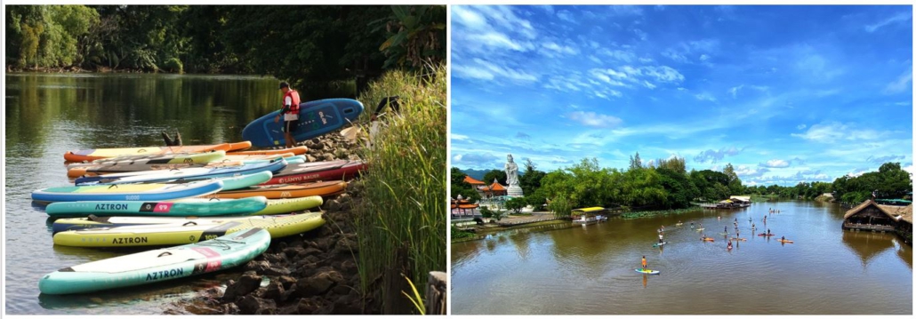 , พาย SUP กับ SEDS KANCHANABURI บนแม่น้ำแคว กาญจนบุรี มันเป็นยังไงหนออ&#8230;