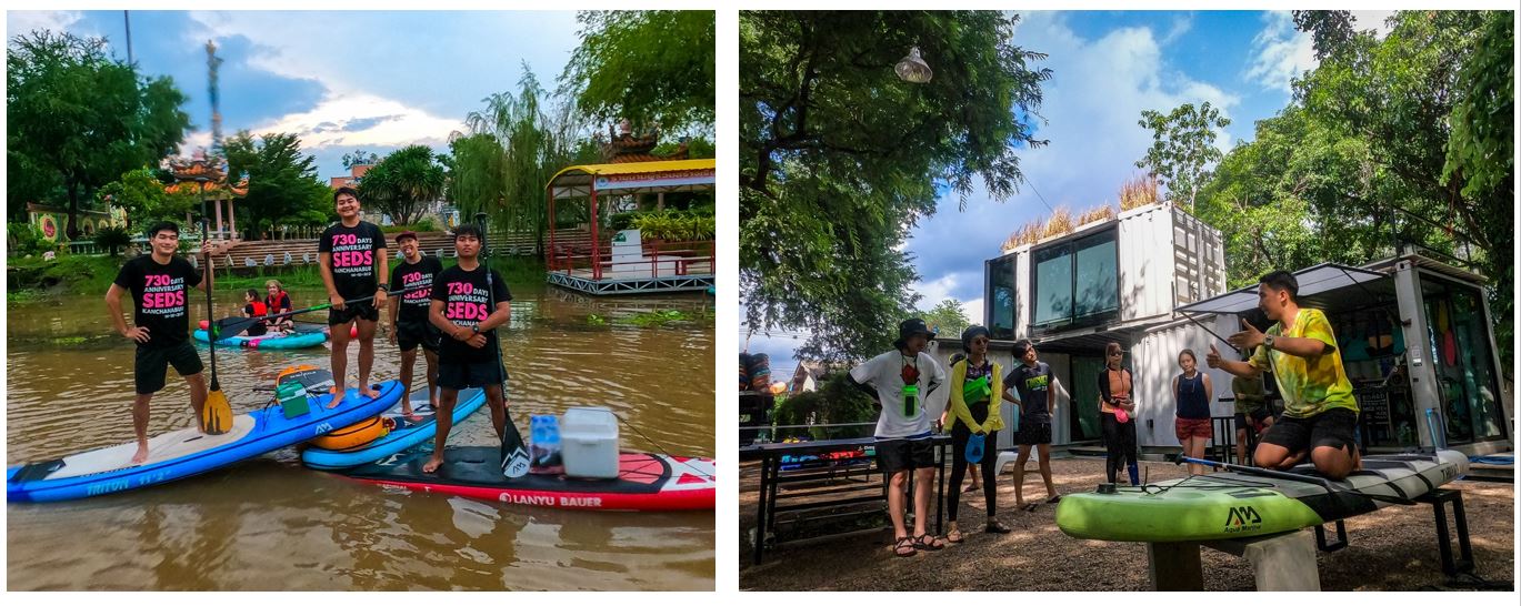 , พาย SUP กับ SEDS KANCHANABURI บนแม่น้ำแคว กาญจนบุรี มันเป็นยังไงหนออ&#8230;